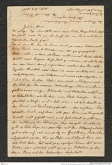 Nachlass Franz Steindachner, Brief von Heinrich Dohrn an Franz Steindachner (15.04.1868), Inv.Nr. 113.01, Seite 1